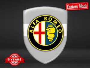 Alfa Romeo Luna Trasera Pegatinas Auto Limitadas Alta Calidad Durables